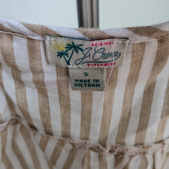 J Crew Linen Cotton Summer Dress - Picture 3 of 6